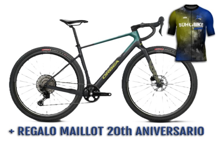 ORBEA TERRA 20 ANIVERSARIO BUHOBIKE GRX DI2 CARBON WHEELS