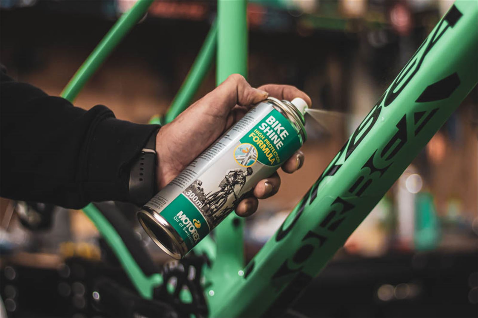 MOTOREX BIKE SHINE SPRAY 300ML