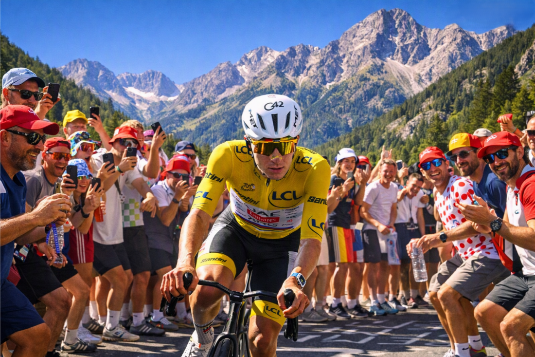Tadej Pogacar en el Tour de Francia 2026