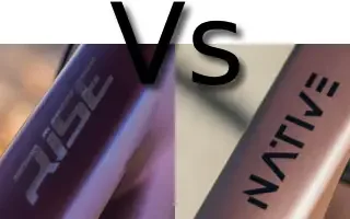 Rise Vs Native