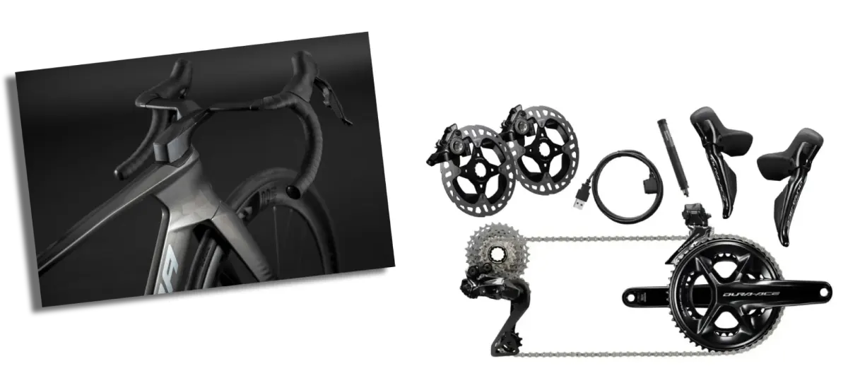 Componentes esenciales para bicicleta aero