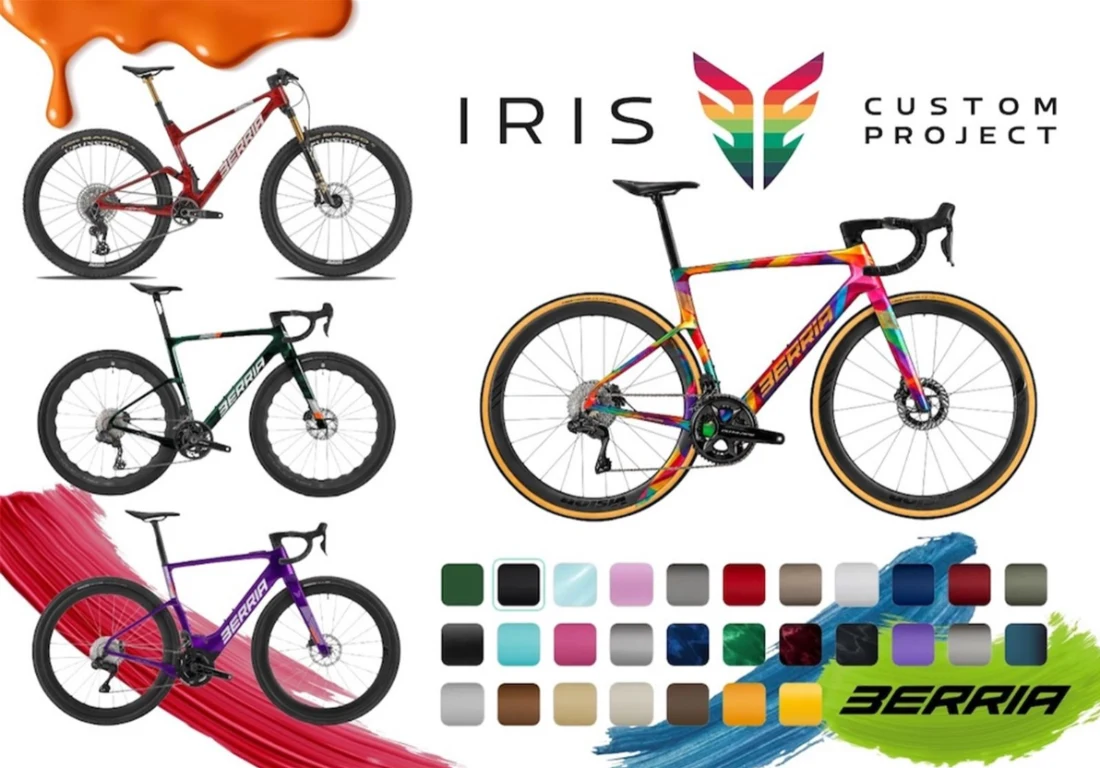 Personalización de colores de Berria Bikes