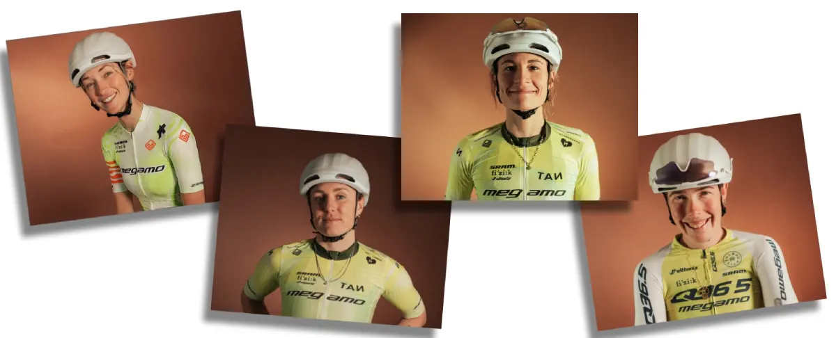 Equipo femenino Megamo Gravel Racing