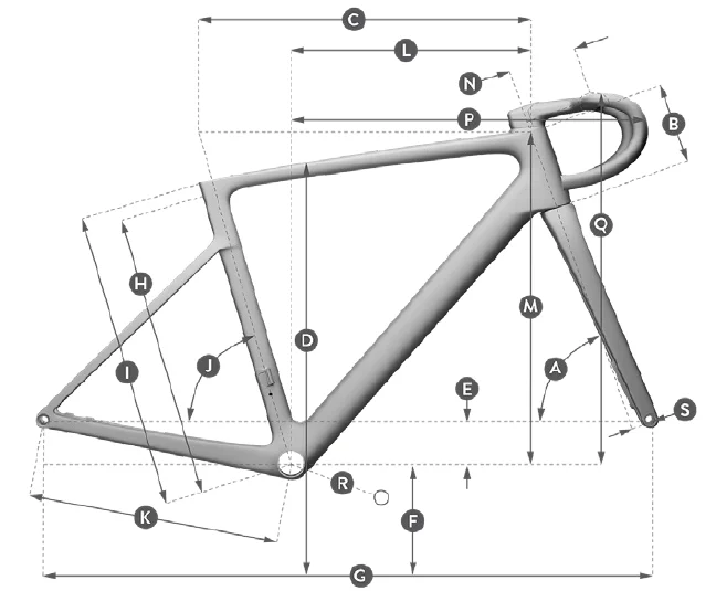 Geometría Scott Addict Gravel 2027