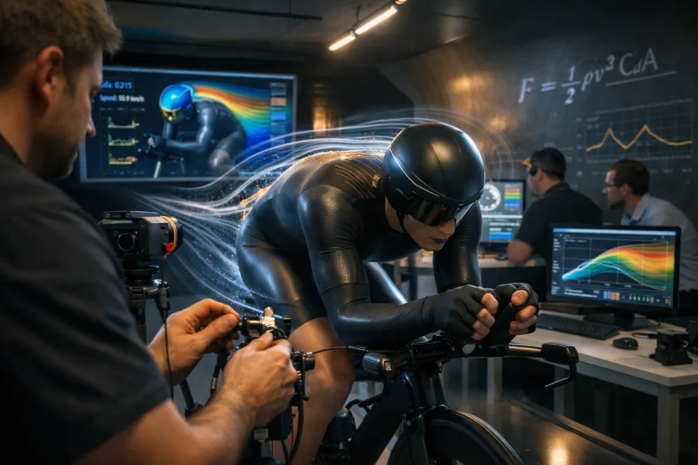 Estudios aerodinámicos en ciclismo