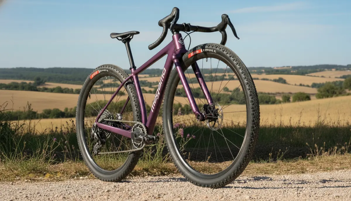 Bicicleta de gravel prototipo de 32" Megamo