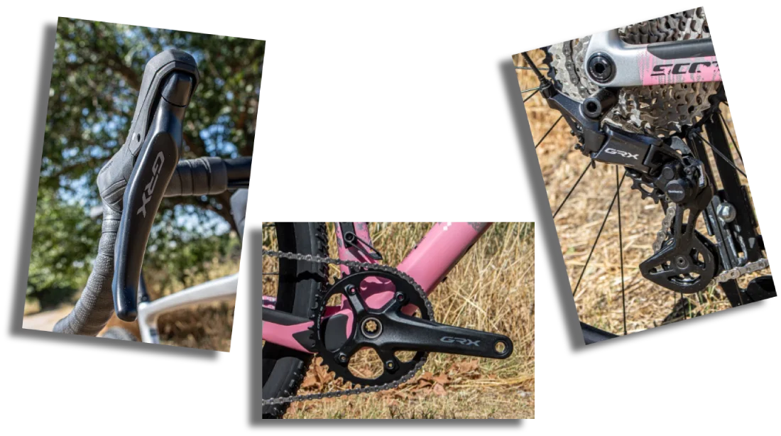 Shimano GRX montada en la Scott Addict Gravel 30 2026