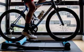 Uso rodillos de entrenamiento