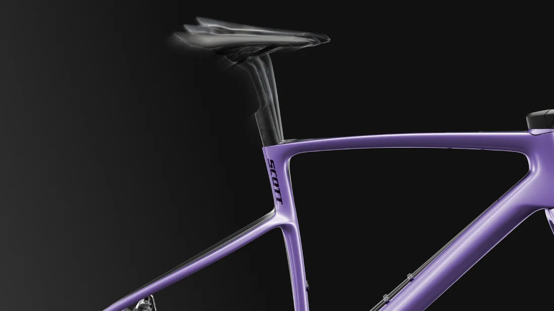 Zona flexible del tubo de sillín de la Scott Addict RC Gravel 2027