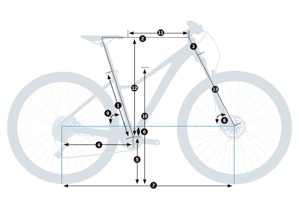 Bicicleta de montaña rígida Orbea MX ENT 50 29 2021 A-R